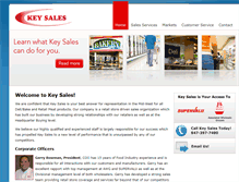 Tablet Screenshot of keysales.com